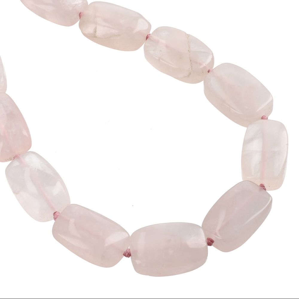 Rose Quartz Adjustable Bracelet - Picture 3 of 5
